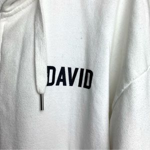 Edition David 07 Mens Large Zip Hooded Sweatshirt